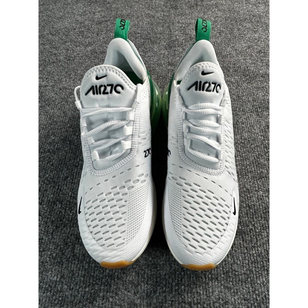 Nike Air Max 270 Women's White Green Running Shoes Size 8 - Picture 3 of 13
